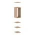 <b>ZCA634</b> - Set of 4 shelves and open shelf box