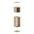 <b>ZCA635</b> - Set of 2 shelves, closed and open shelf boxes