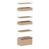 <b>ZCA677</b> - Set of 3 shelves, 2 planter boxes and shelf cabinet with drawer (without lock)