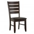 Black Leatherette/Cappuccino