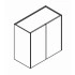 Width 32.6", 2 Doors