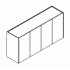 Width 64.1", 2 Doors