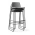 Twist&Sit High Bar Chair w/Steel Frame, 3pcs