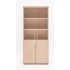 2 Glass Doors & 2 Lockable Down Doors