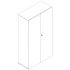 H65.4" Cabinet w/2 Doors