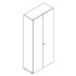 H81.8" Cabinet w/2 Matt Finish Doors