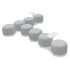 Dots 8 Poufs w/2 Tables