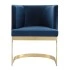 Royal Blue/Polished Brass