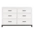 White/Metallic Gray