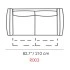 Philip Leather Reclining Sofa
