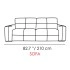 Borghese Leather Sofa