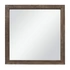 Corbin Square Faux Wood Veneer/Wood Mirror