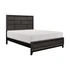 Davi Wood/Wood Veneer Bed, Queen Size