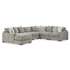 Left 6-Piece Sectional w/Chaise