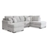 Right 2-Piece Sectional w/Chaise