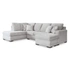 Left 2-Piece Sectional w/Chaise