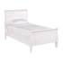 Mayville Wood Sleigh Bed, Twin Size
