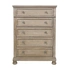 Bethel Wood Veneer 5-Drawer Chest