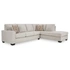 Right 2-Piece Sectional w/Chaise