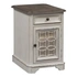 Antique White & Weathered Bark