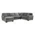 Left 3-Piece Sectional w/Chaise