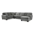 Right 3-Piece Sectional w/Chaise
