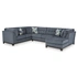 Right 3-Piece Sectional w/Right Chaise