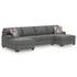 3-Piece Sectional w/Double Chaise
