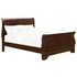 Abbeville Wood/Wood Veneer Sleigh Bed, Full Size