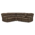  2-Piece Reclining Sectional w/Console