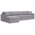 4-Piece Sectional Sofa w/LAF Chaise