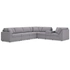 7-Piece L-Shaped Sectional w/Storage Console