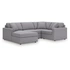 4-Piece U-Shaped Sectional w/LAF Chaise