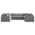 6-Piece U-Shaped Sectional