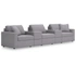 5-Piece Modular Sofa w/Storage Consoles