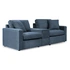 3-Piece Loveseat w/Storage Console