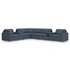 8-Piece L-Shaped Sectional w/Audio & Storage Consoles