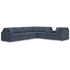 7-Piece L-Shaped Sectional w/Storage Console & LAF Corner Chair