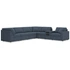 7-Piece L-Shaped Sectional w/Audio Console