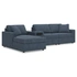 4-Piece Sectional w/LAF Chaise & Audio Console