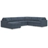 6-Piece U-Shaped Sectional w/LAF Chaise