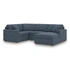 4-Piece U-Shaped Sectional w/LAF Chaise