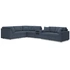 7-Piece L-Shaped Sectional w/Audio Console