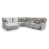 6-Piece U-Shaped Power Reclining Sectional w/LAF Chaise