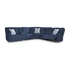 6-Piece L-Shaped Power Reclining Sectional w/Console