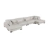 4‑Piece Double Chaise Sofa