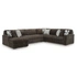 4-Piece U-Shaped Sectional Sofa w/LAF Chaise