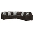 3-Piece L-Shaped Sectional Sofa 