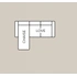 2-Piece Sectional (Chaise + Loveseat + Arms)