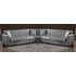 3-Piece Sectional (2 x Sofa + Wedge + Arms)